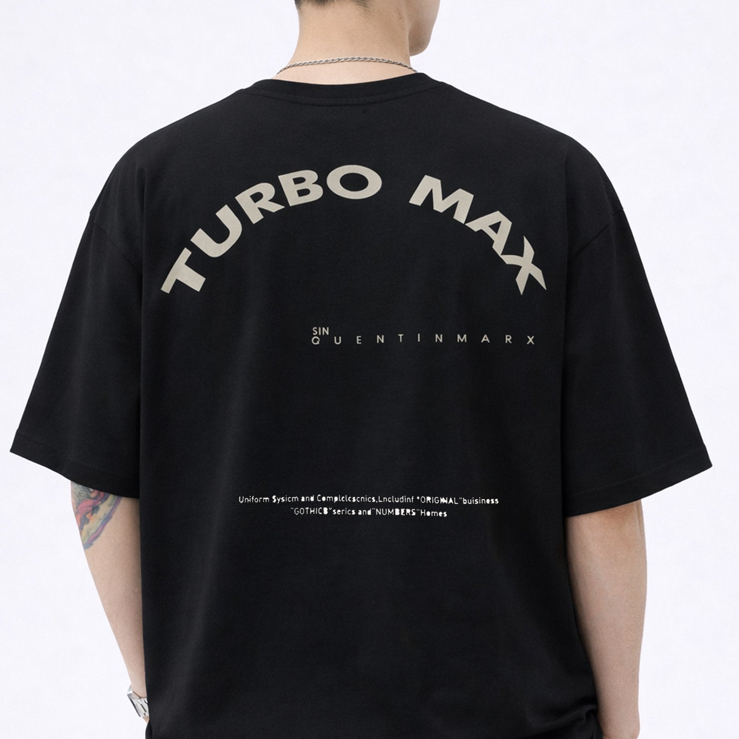 Turbo Calm Edge Men's Oversize Tee