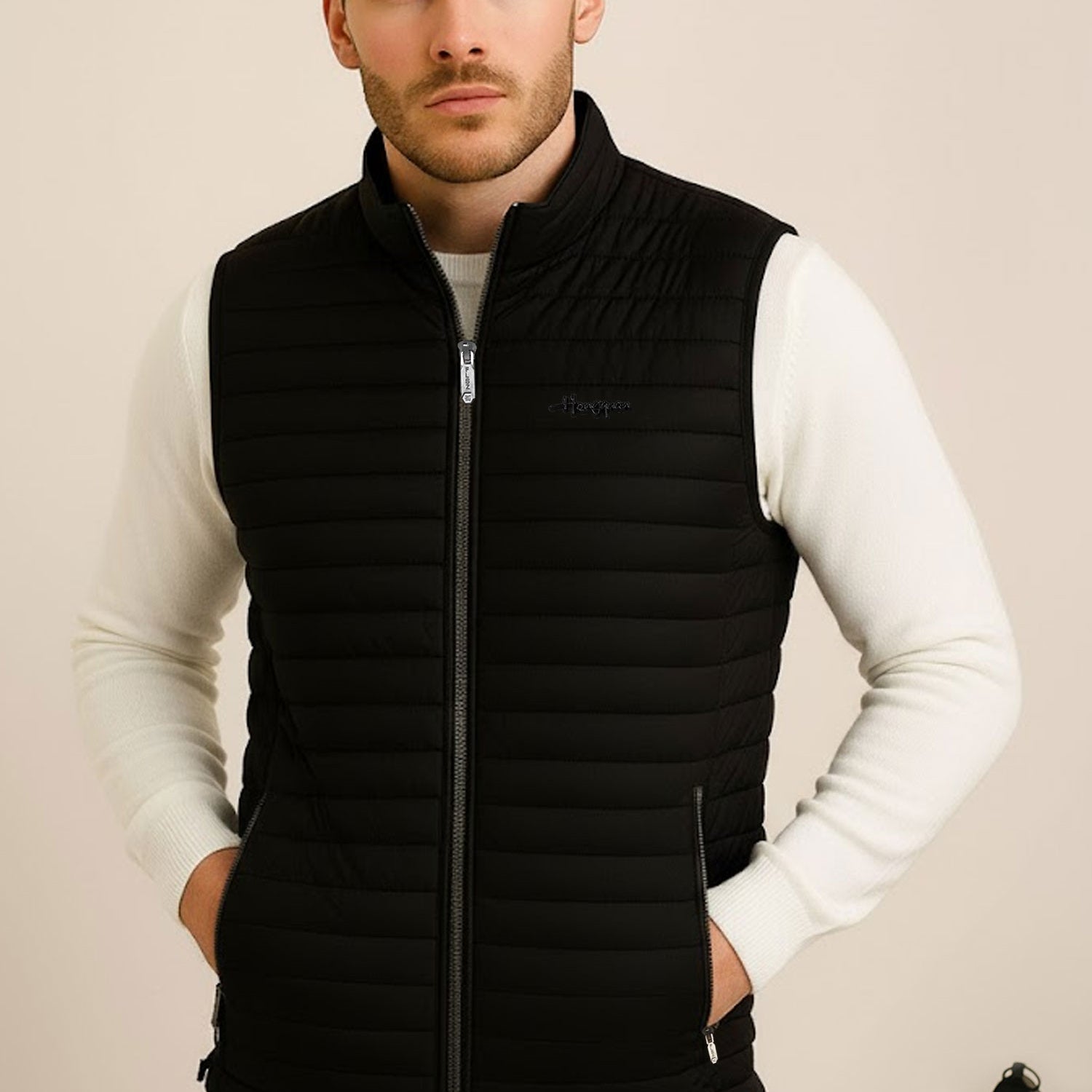 Reversible Padded Imported Men's Gilet