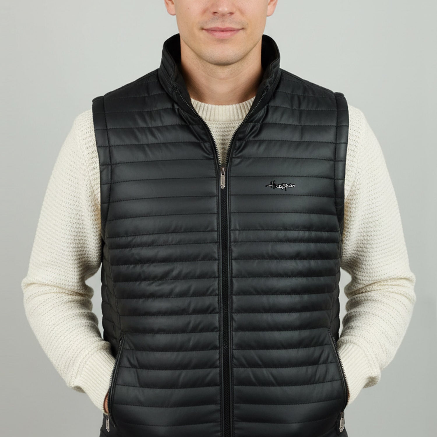 Reversible Padded Imported Men's Gilet