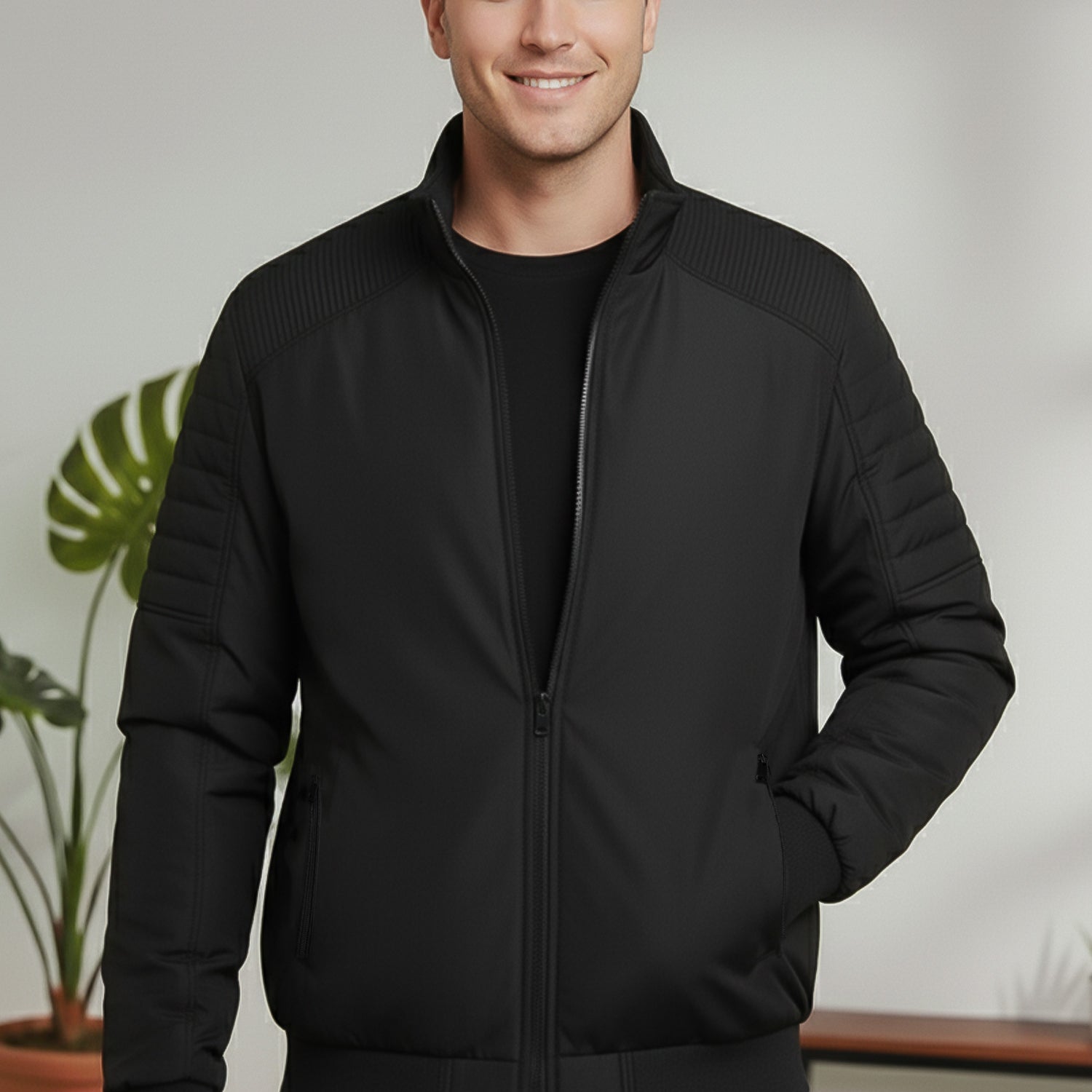 Elegant Reversible Big Size Imported Puffer Jacket