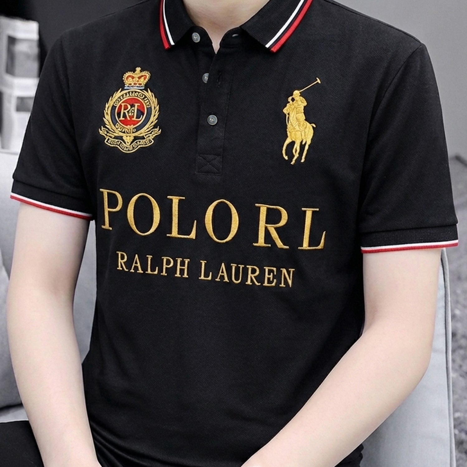 Rph Lren Polo Crown Classic Men's Polo Shirt