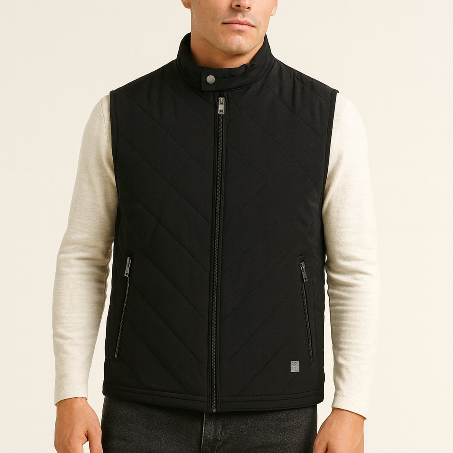 Diamond Quilted Heritage Vest Imported Men's Gilet