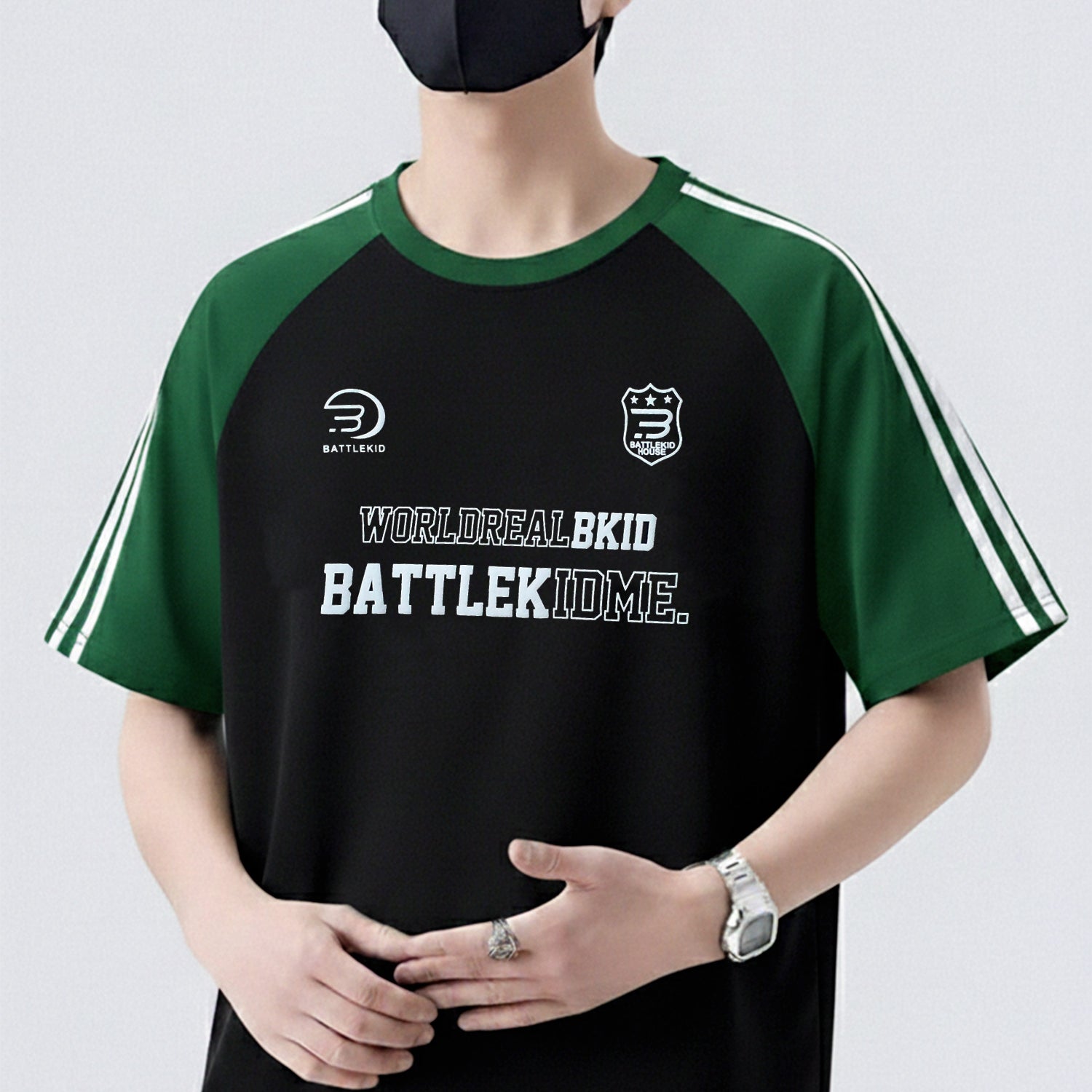 Mens Raglan Round Neck T-shirt*