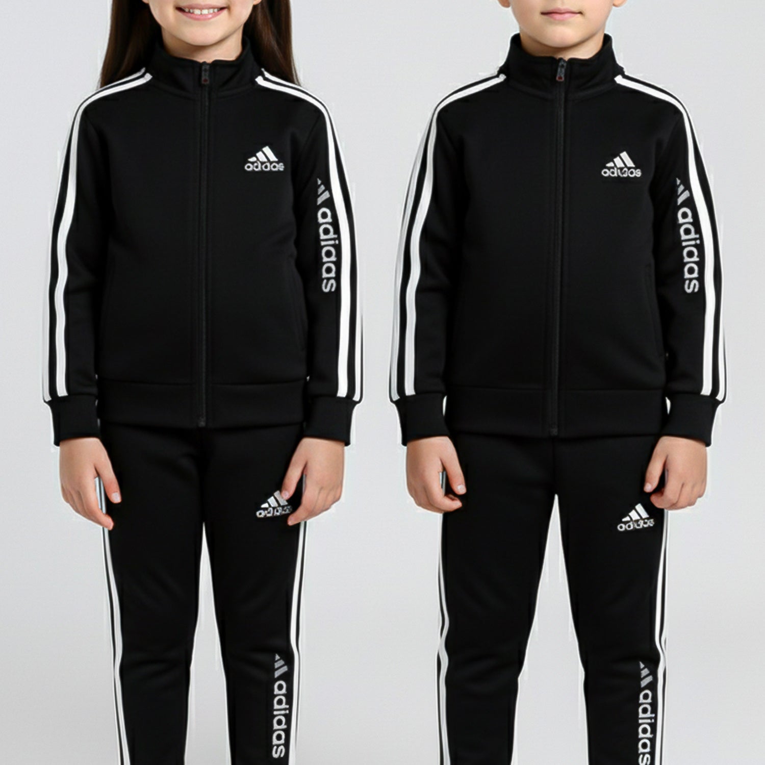 Adds Imported Multi-Slogans Unisex Kids Tracksuit