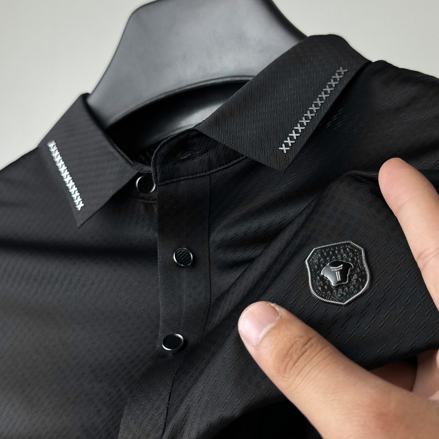 Turbo Royal Luxury Stitchless Men's Polo Shirt