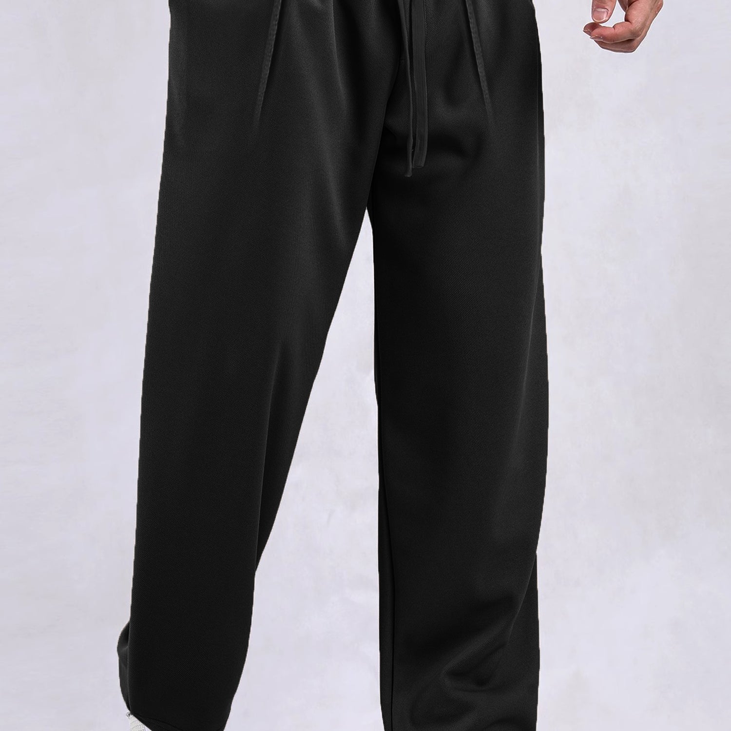 Turbo Summer Thin Waffle Textured Loose Bottom Trouser