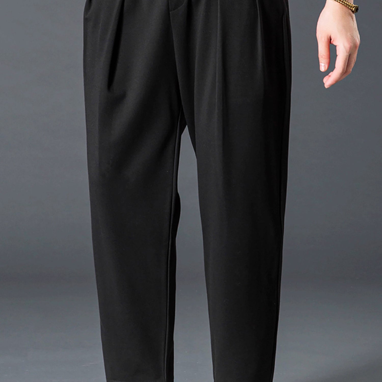 Turbo Comfort Front Plate Regular Straight-Fit Trouser