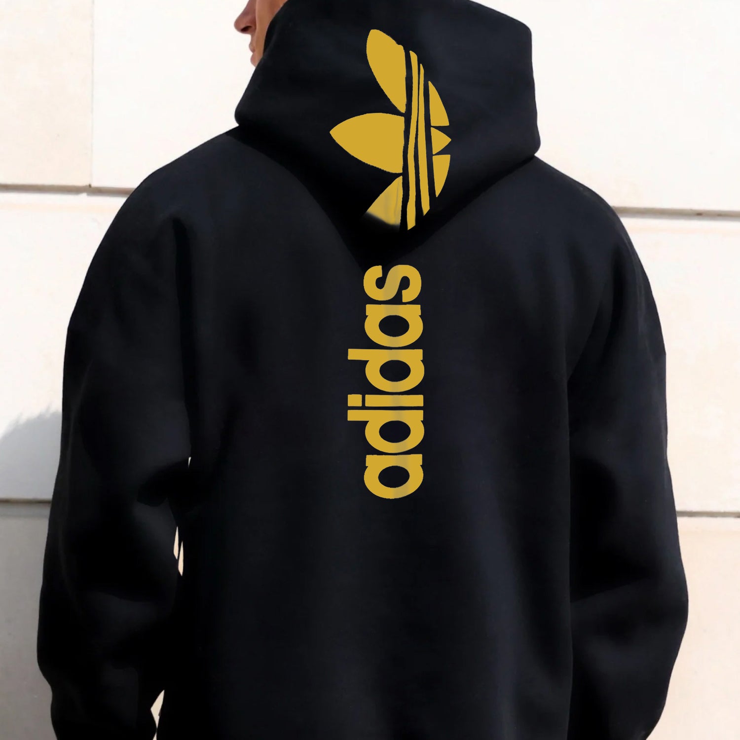 Adds Signature Printed Typography Hoodie