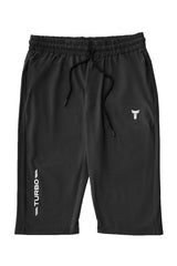 TRB Design Front Logo Print Men Shorts