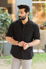 Turbo Textured Relaxed Fit Casual Shirt