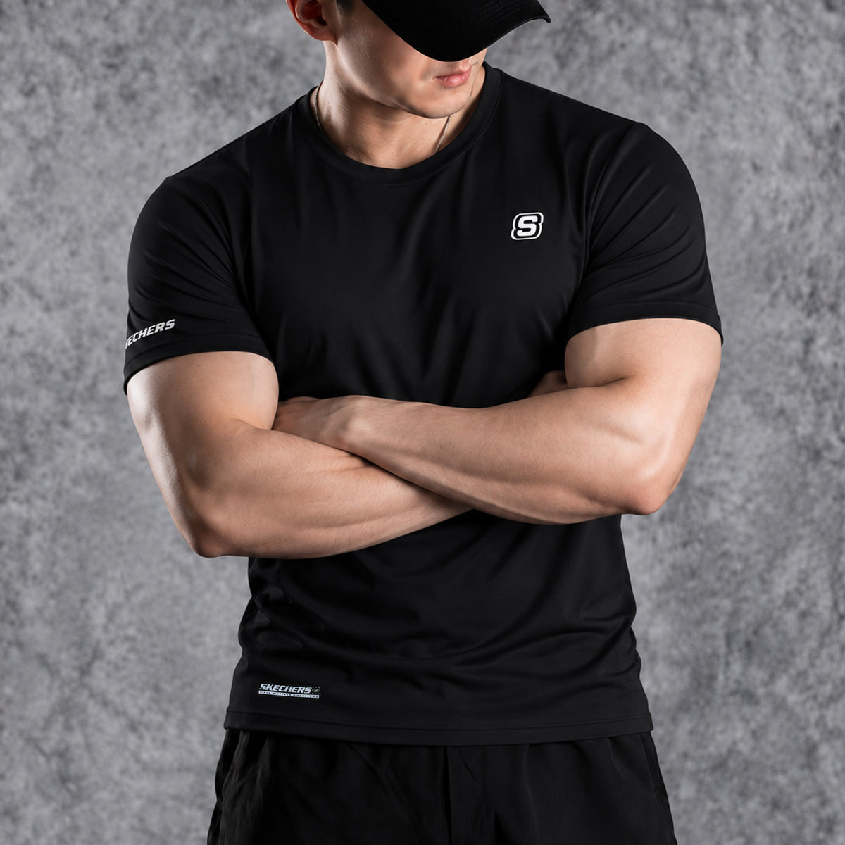 Skchr Activewear Essential Imp Dry-Fit Tee