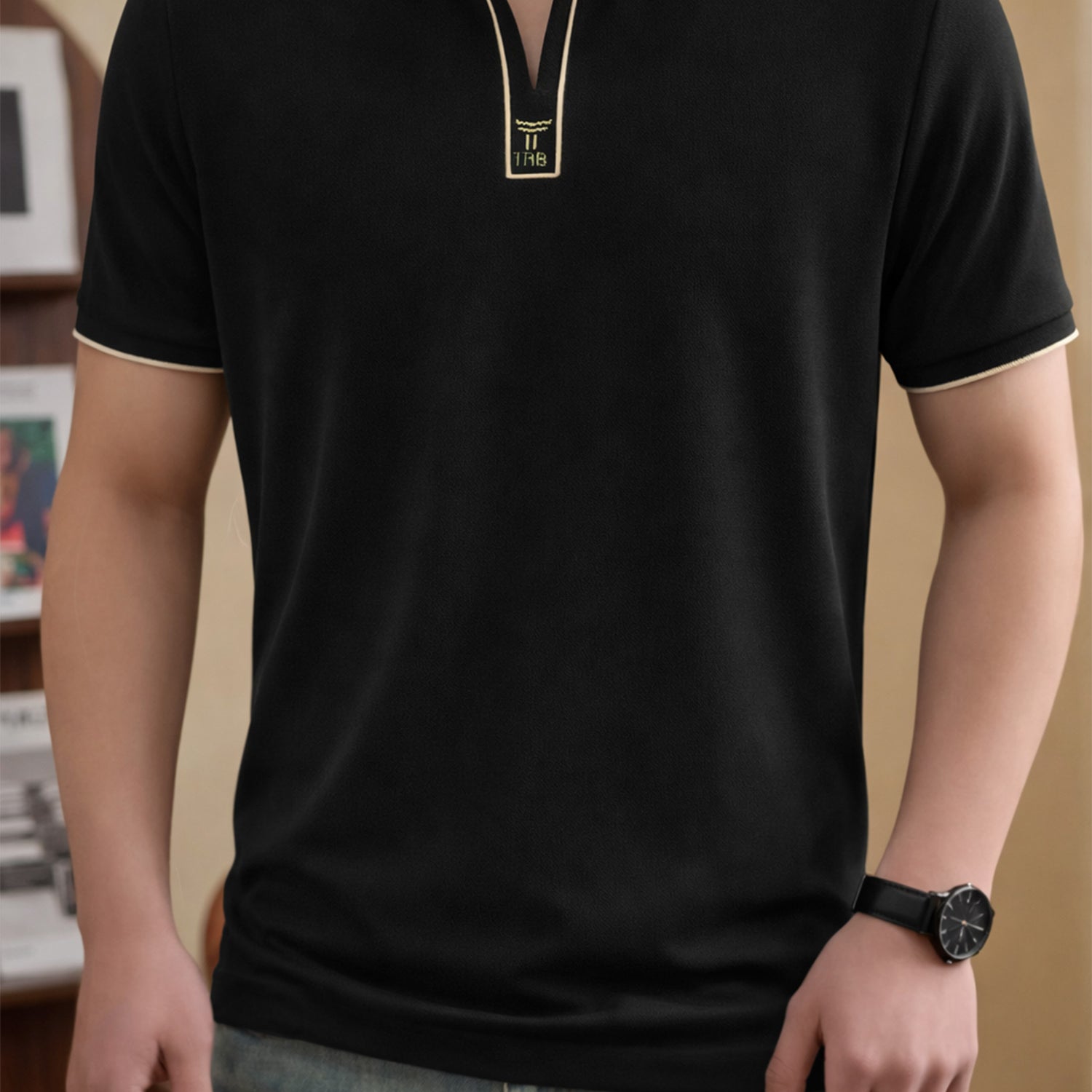 Turbo Johnny Collared Style Men's Polo T-Shirt