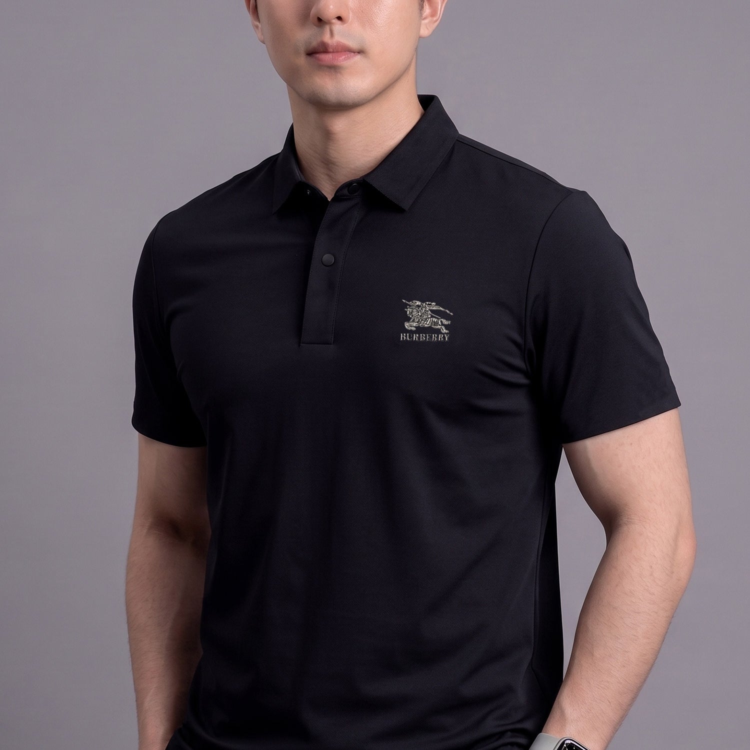 Burbry Modern Fit Performance Imp Dry-Fit Polo