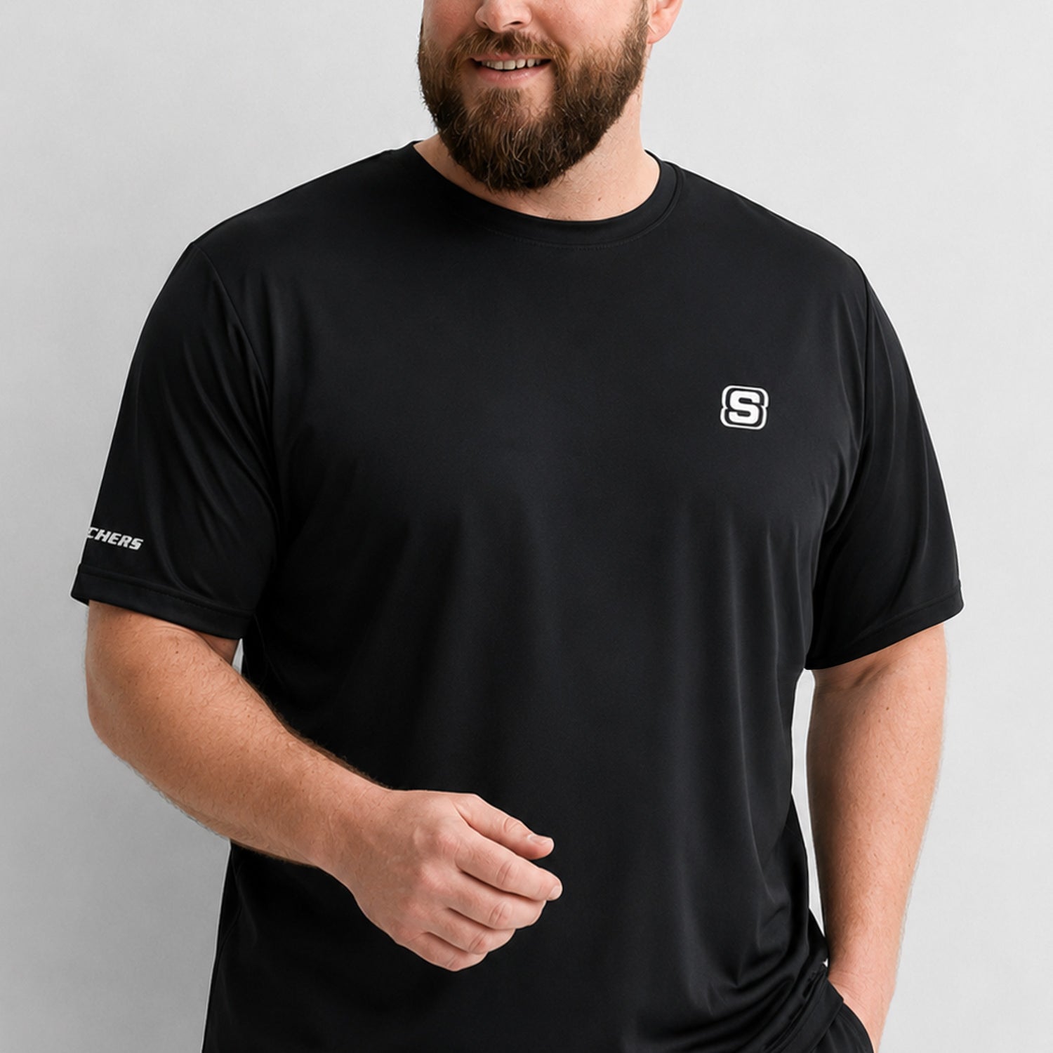 Skchr Activewear Essential Big & Tall Imp Dry-Fit Tee