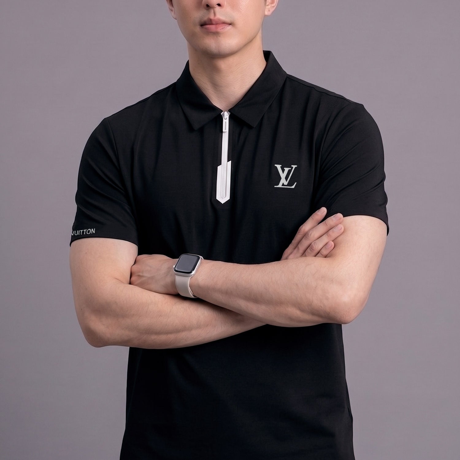 LV High-End Tech Activewear Imp Dry-Fit Polo
