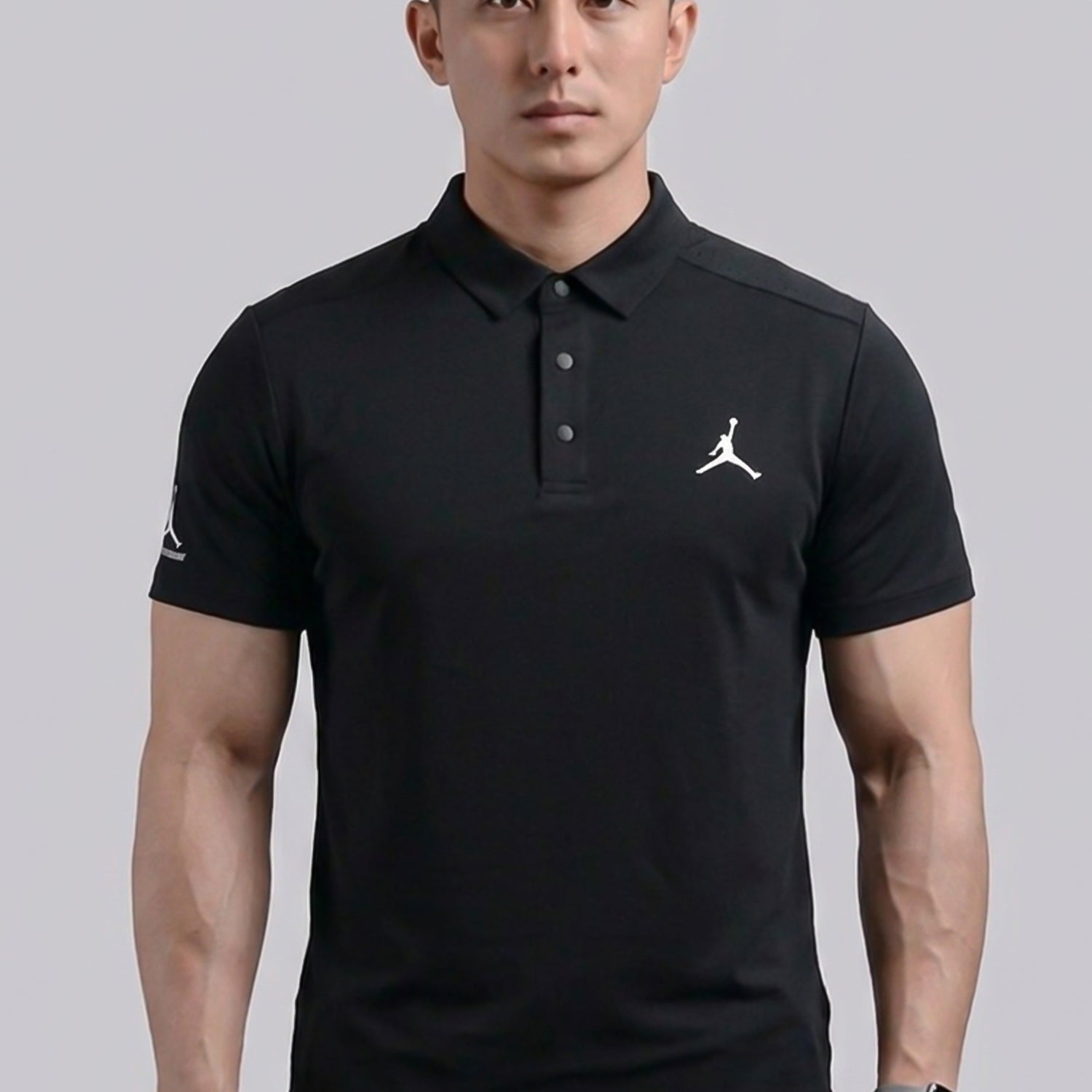 Jrdn Team Style Jumpman Dry-Fit Polo