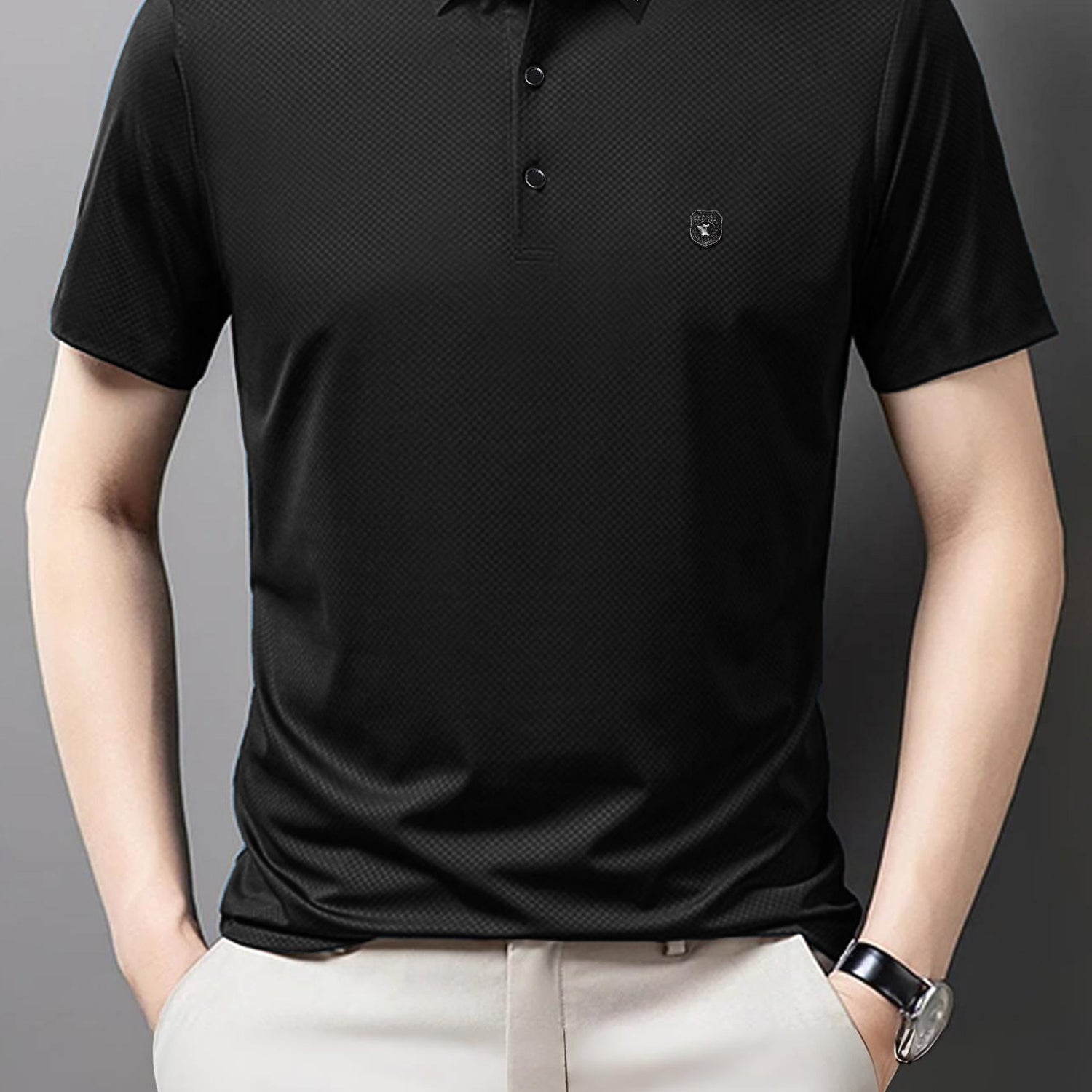 Turbo Royal Luxury Stitchless Men's Polo Shirt