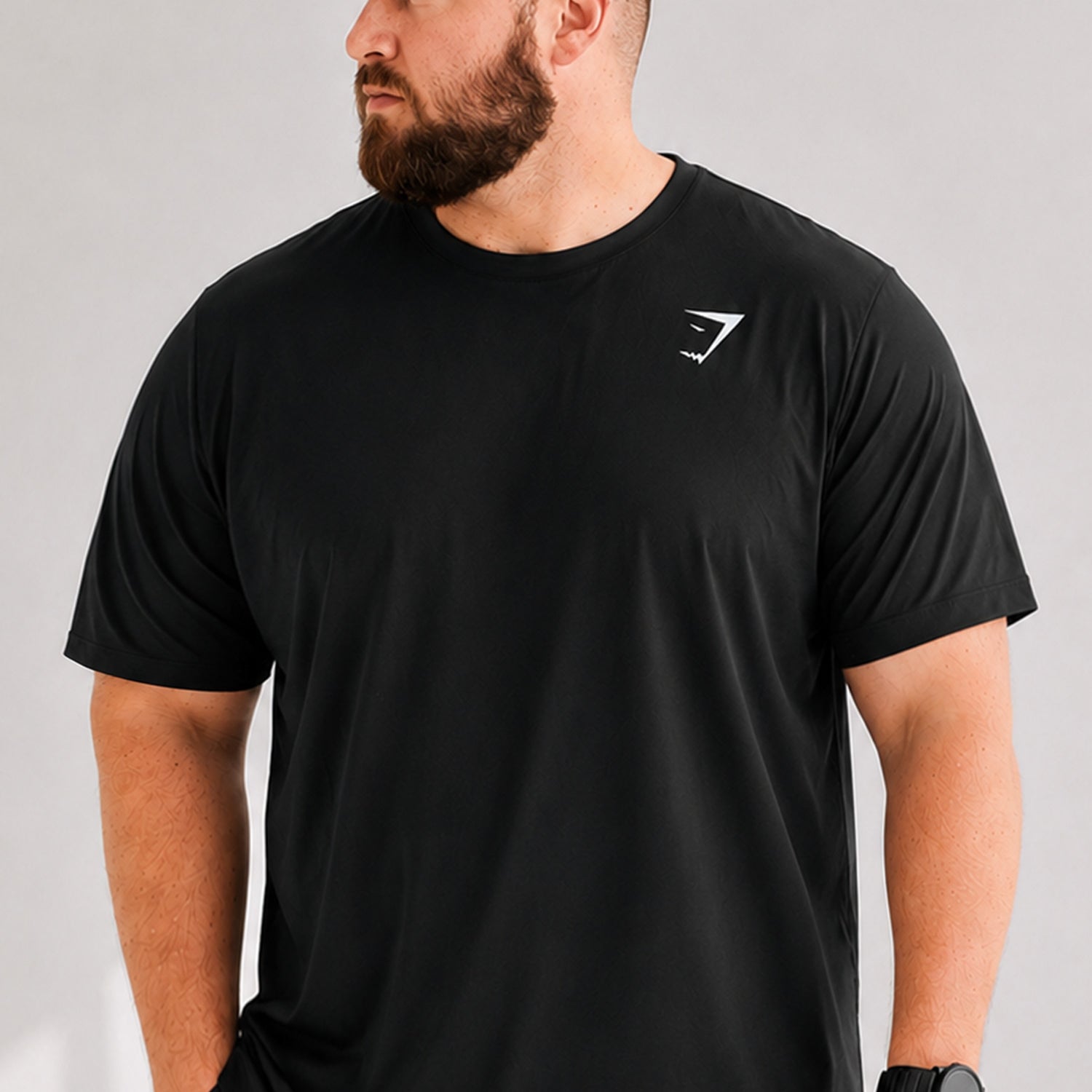 Gym Shrk Strength Arrival Big & Tall Dry-Fit Tee