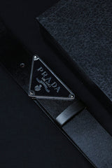 Prda Metal Alloy Automatic Buckle Branded Belt