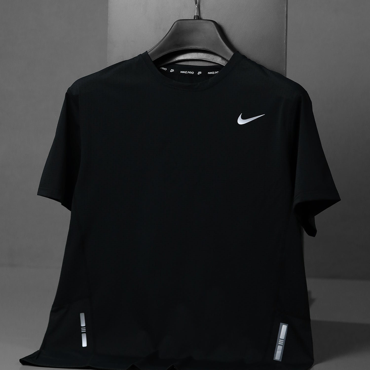 Nke Miler Breathable Slub Imp Dry-Fit Tee