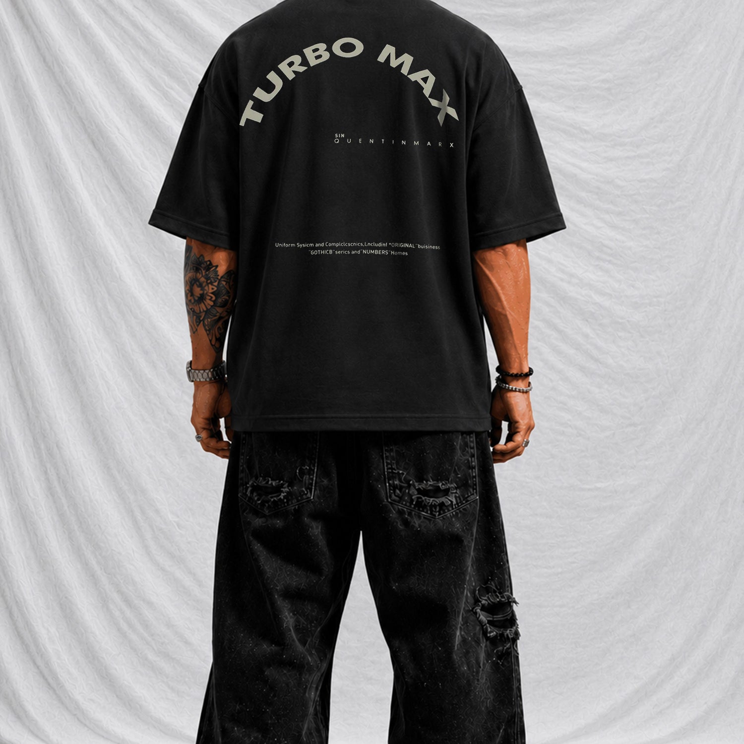 Turbo Calm Edge Men's Oversize Tee