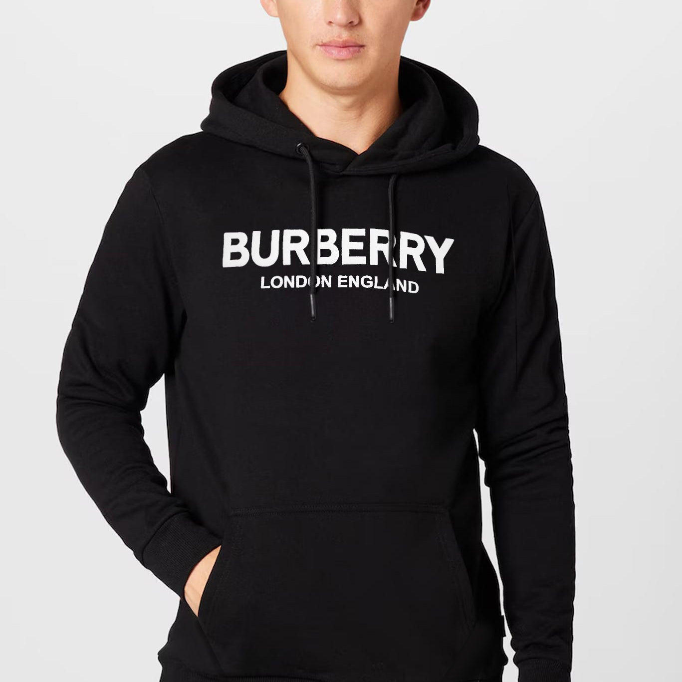 Burbry Classic Pullover Men Fleece Hoodie