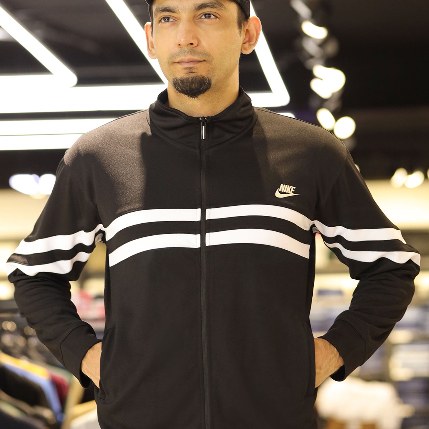 Nke Track Top "Pitch" Men Zipper Upper