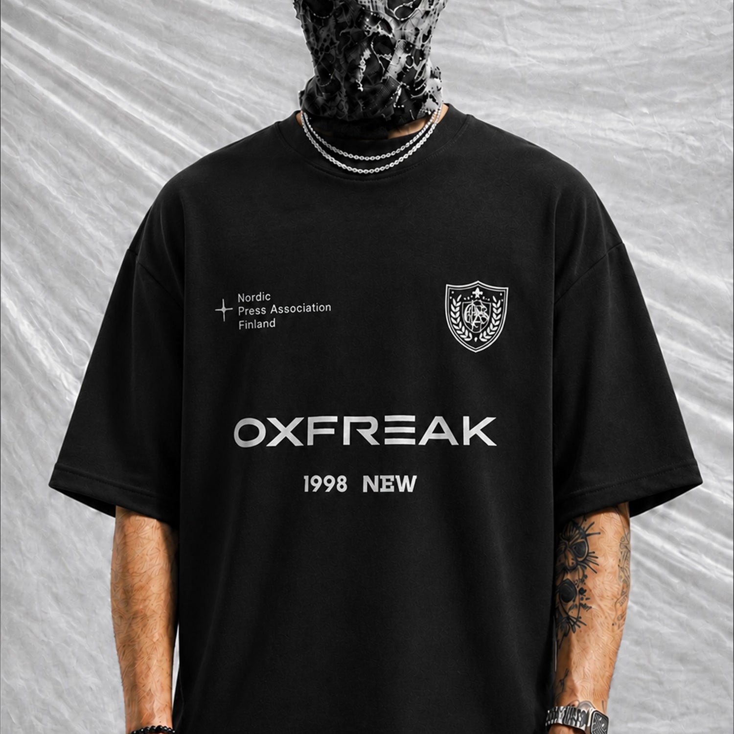 Turbo "Oxfreak Typographic" Oversize Tee