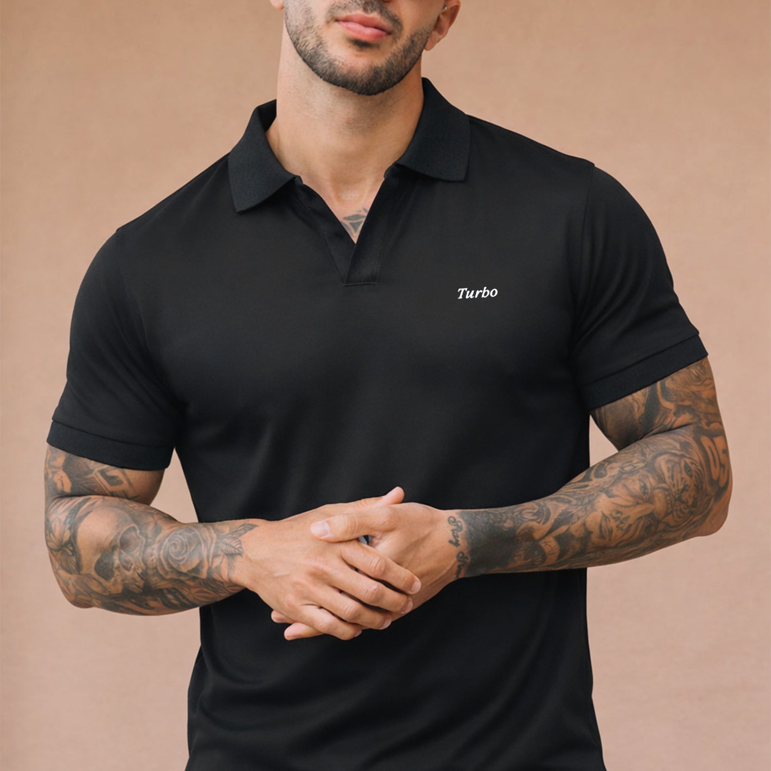 Turbo Signature Style Men's Polo Shirt