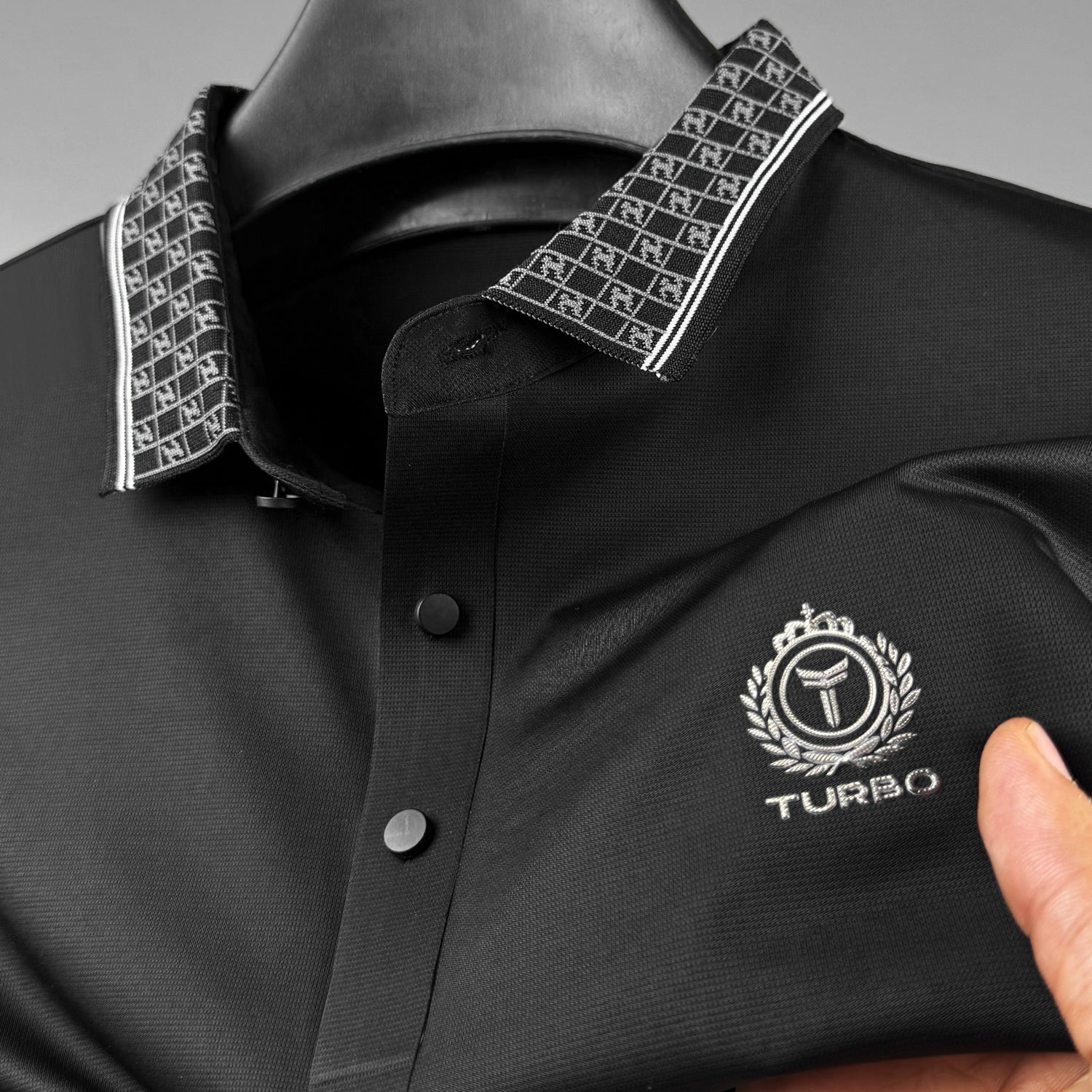 Turbo Vintage Butterfly Crisp Stitchless Men's Polo Shirt