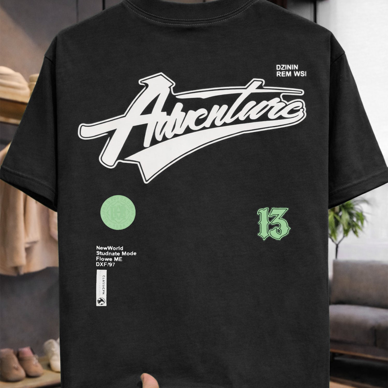 Mens Street Adventure Graphic Tee