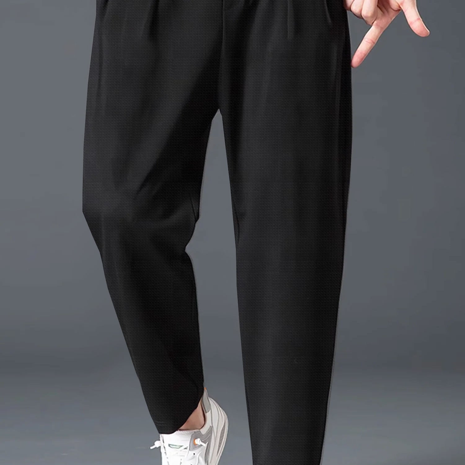 Turbo ProForm Waffle Texture Slim Fit Trouser