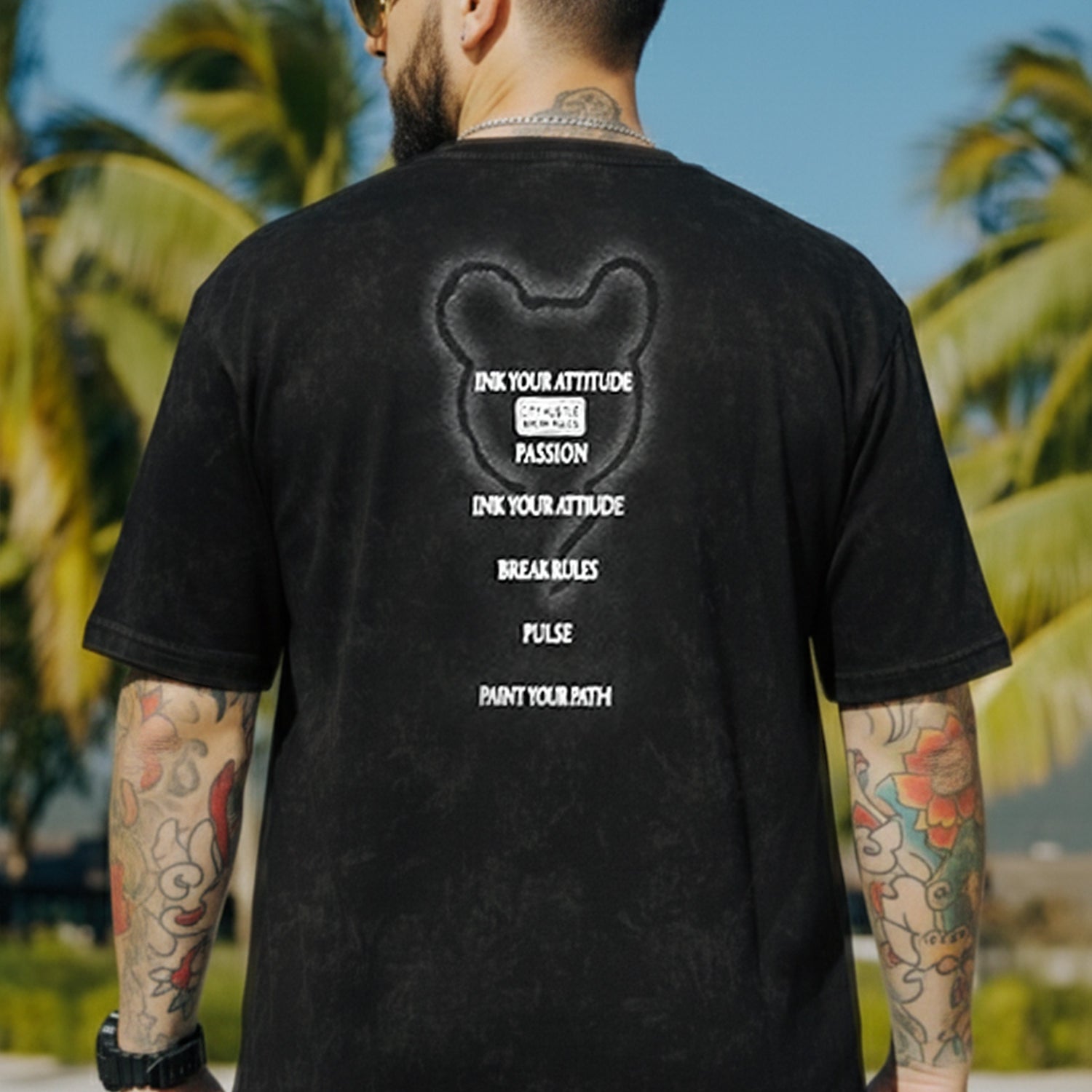 Elite Casualwear Contrast Mens T-shirt