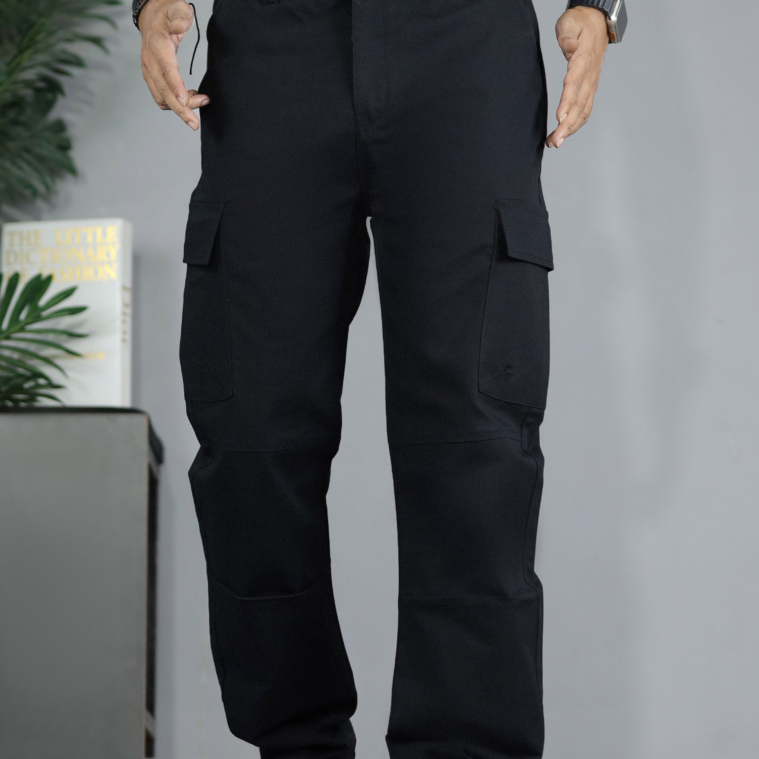 Men's Relax-Fit Knitted Cargo Trouser