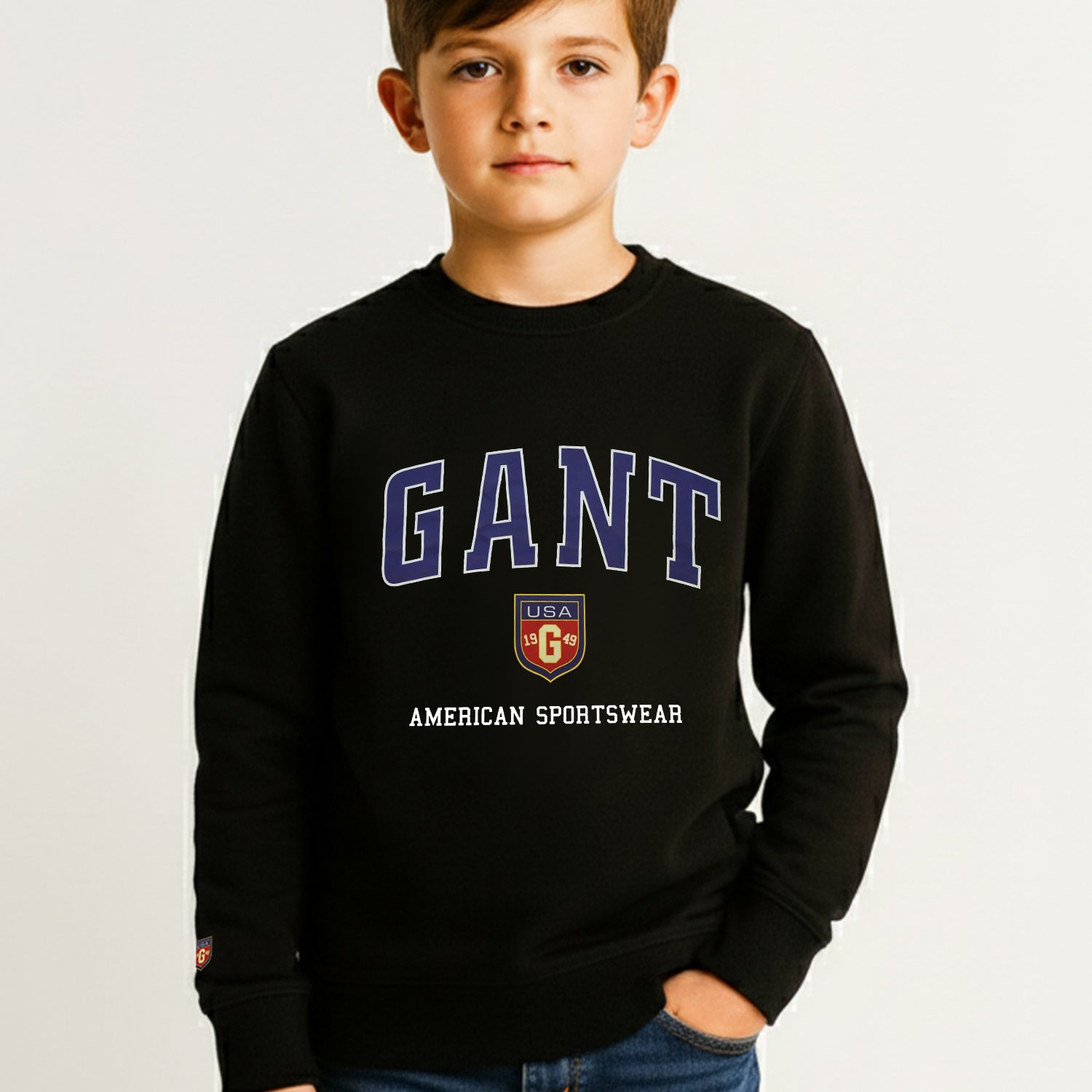 Gant Graphic TurtleNeck Imported Unisex Kids SweatShirt