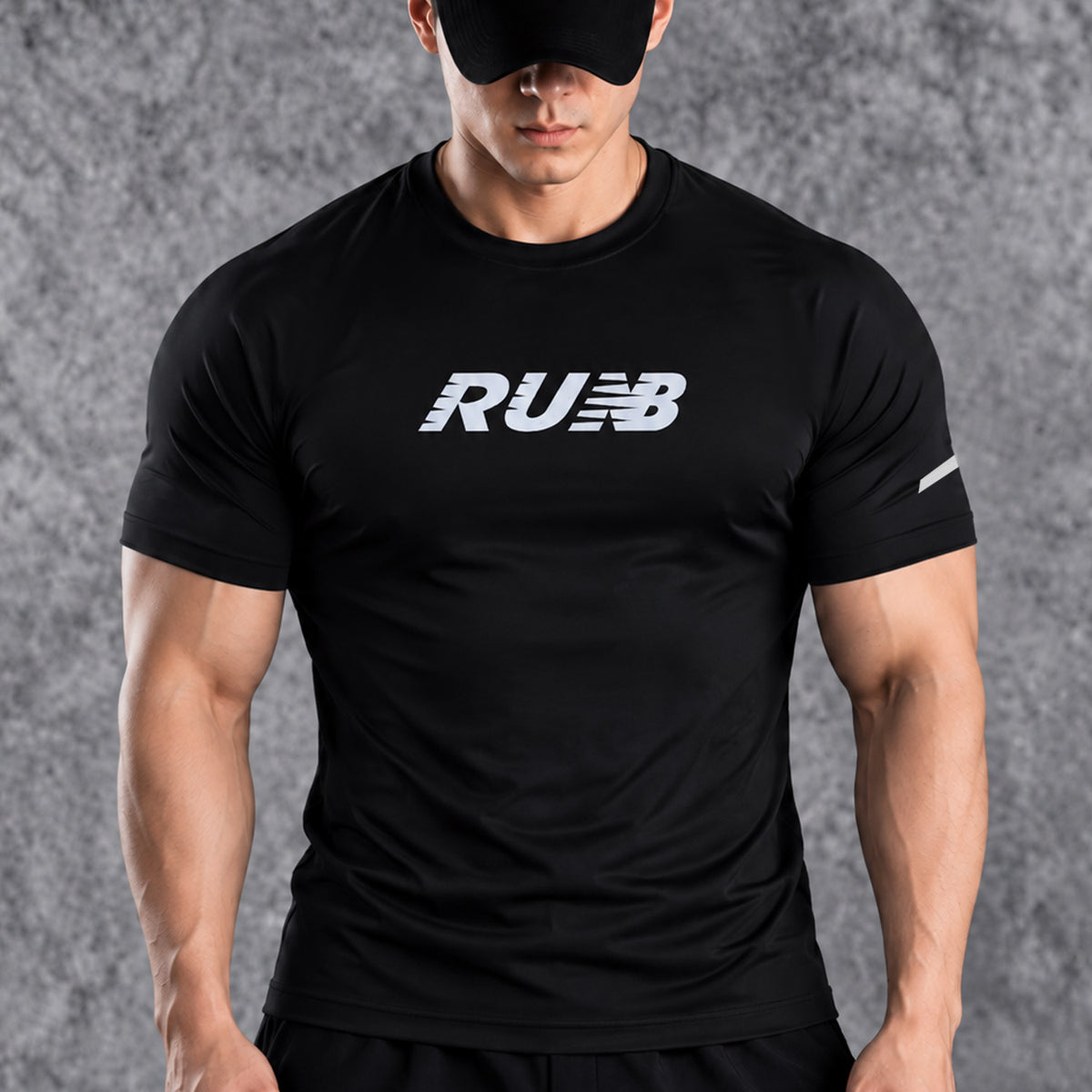 New Blnce Run Graphic Performance Dry-Fit Tee