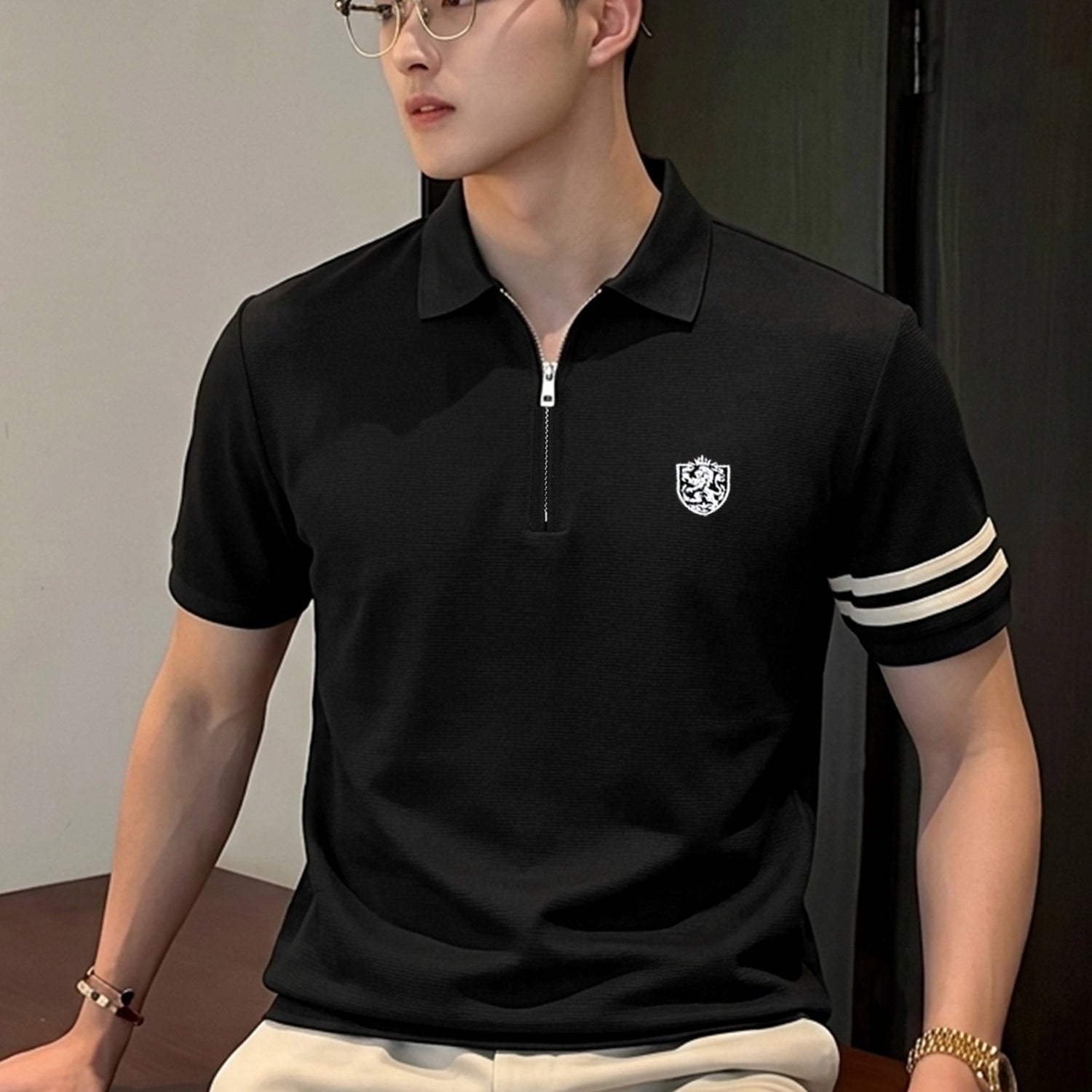 Men's Signature Seam Polo T-Shirt*