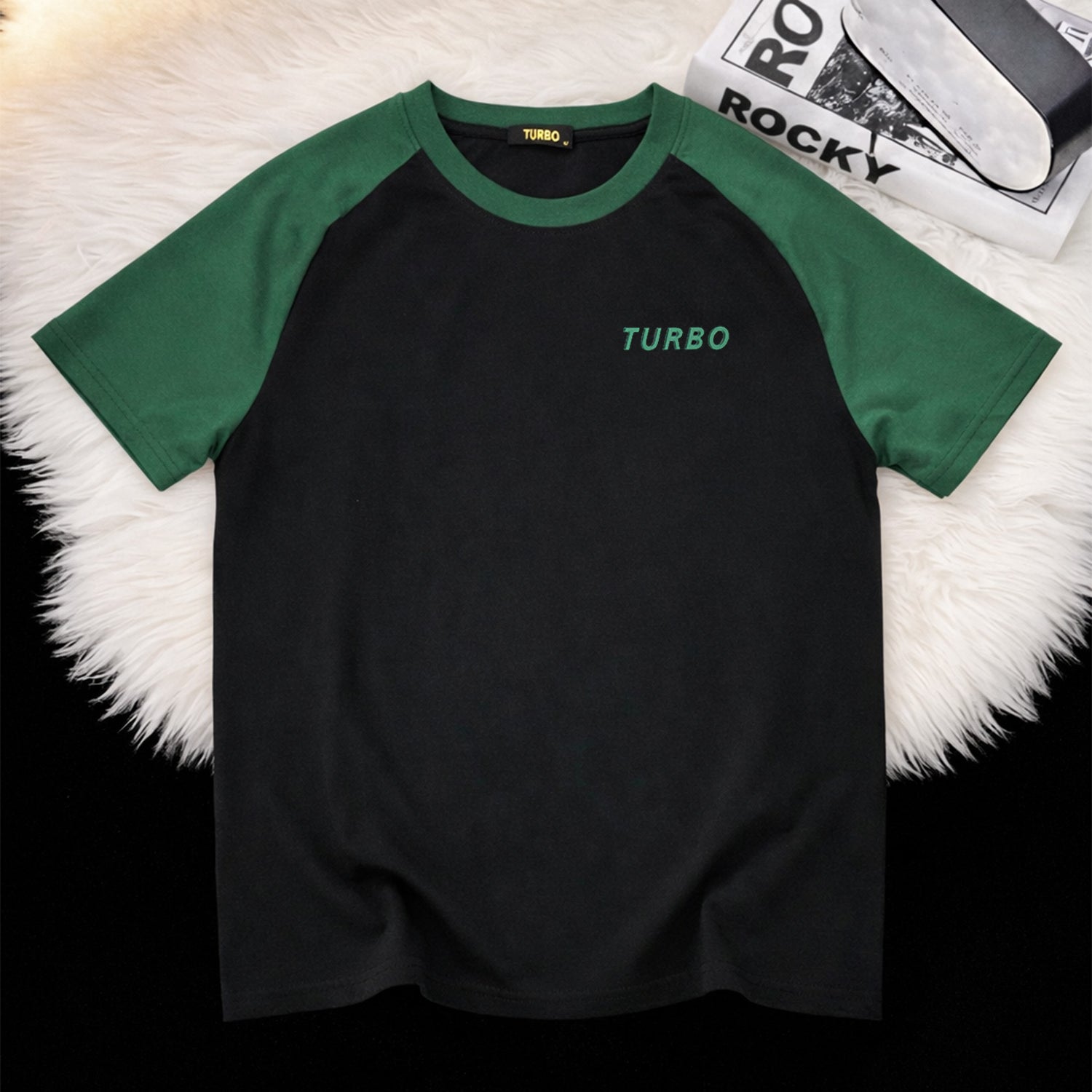 Turbo Culture Relaxed Color-Blocked Tee