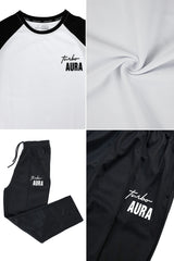 Turbo Aura Signature Typography Oversize Tracksuit