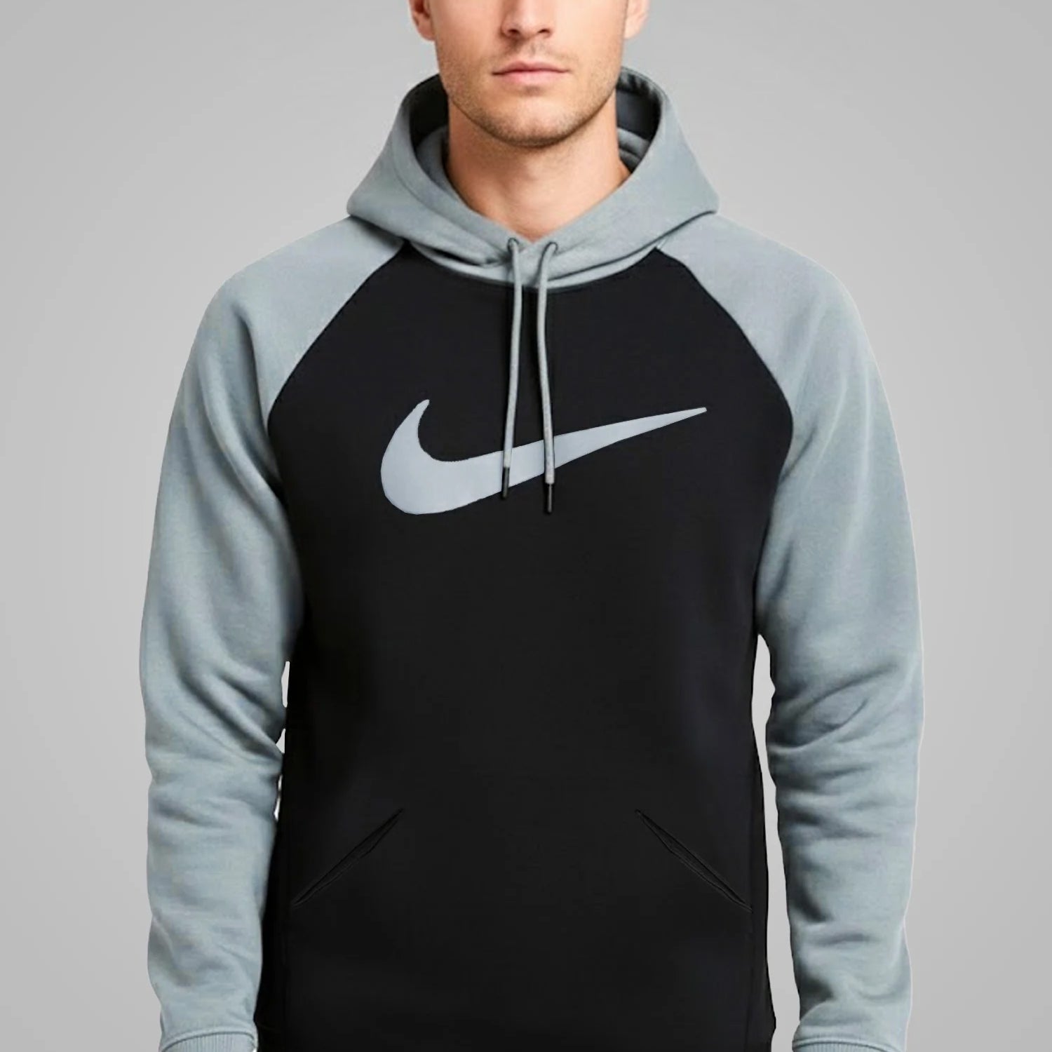 Nke T Shoulder Style Typography Hoodie