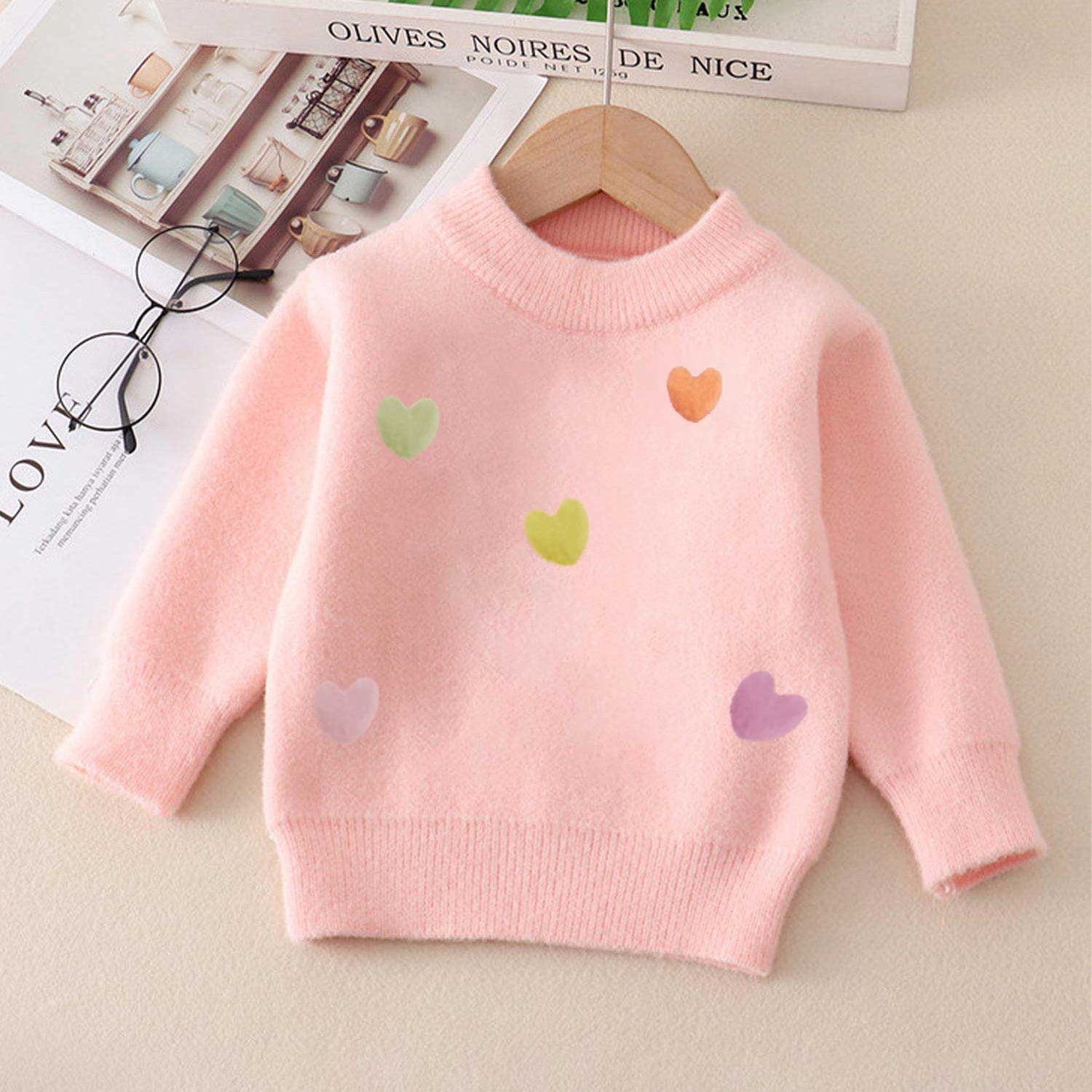 Comfy Cute Girls Imported Kids Sweater