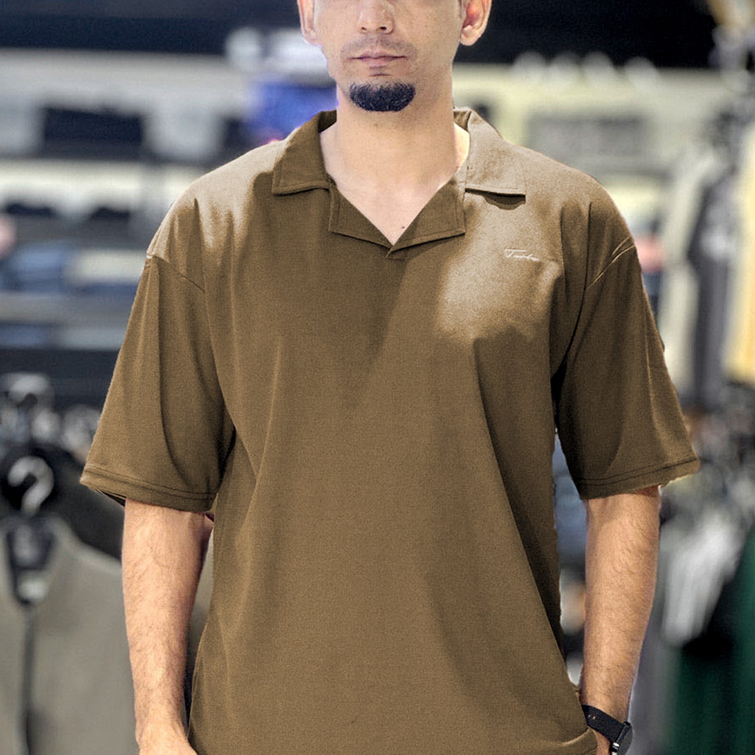 Turbo Street Comfort Collar Style Men's Tee