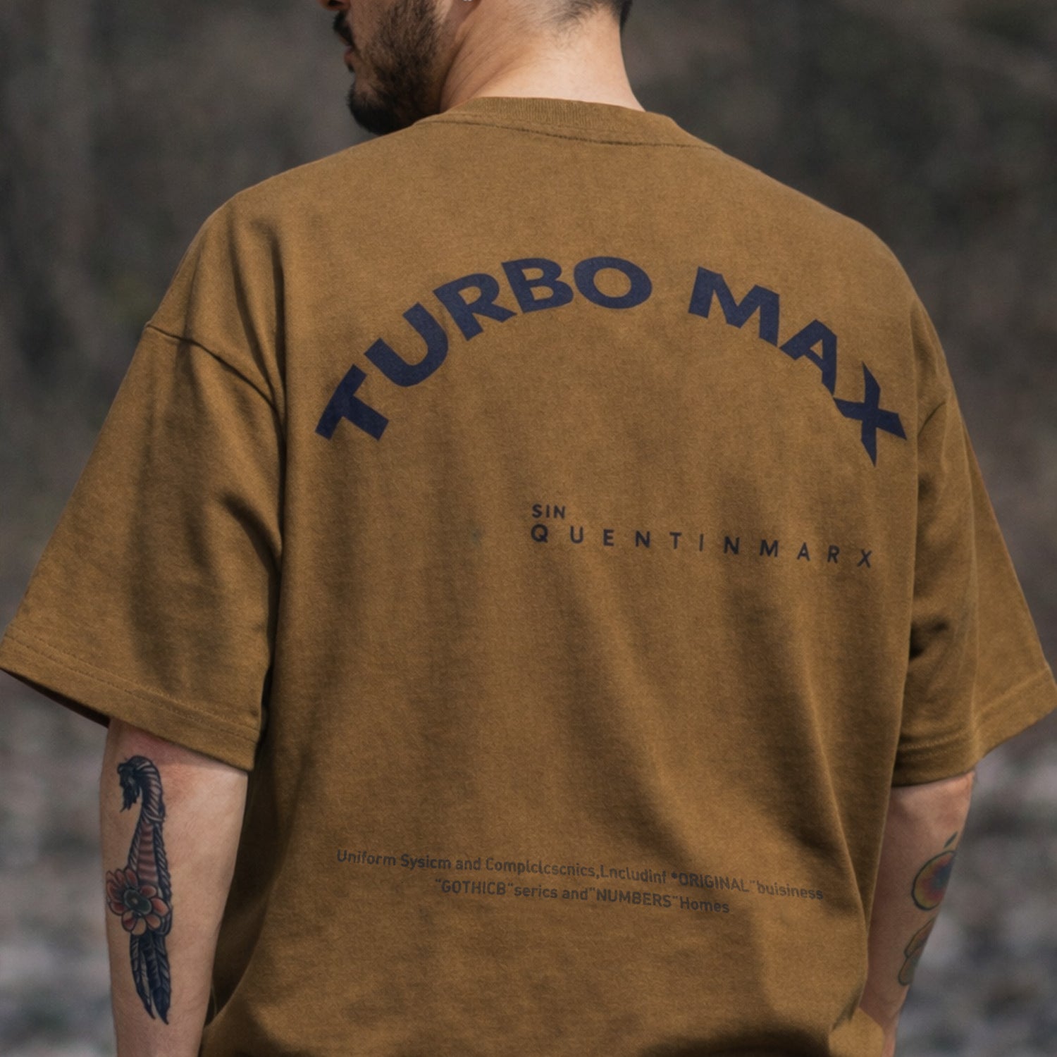 Turbo Calm Edge Men's Oversize Tee