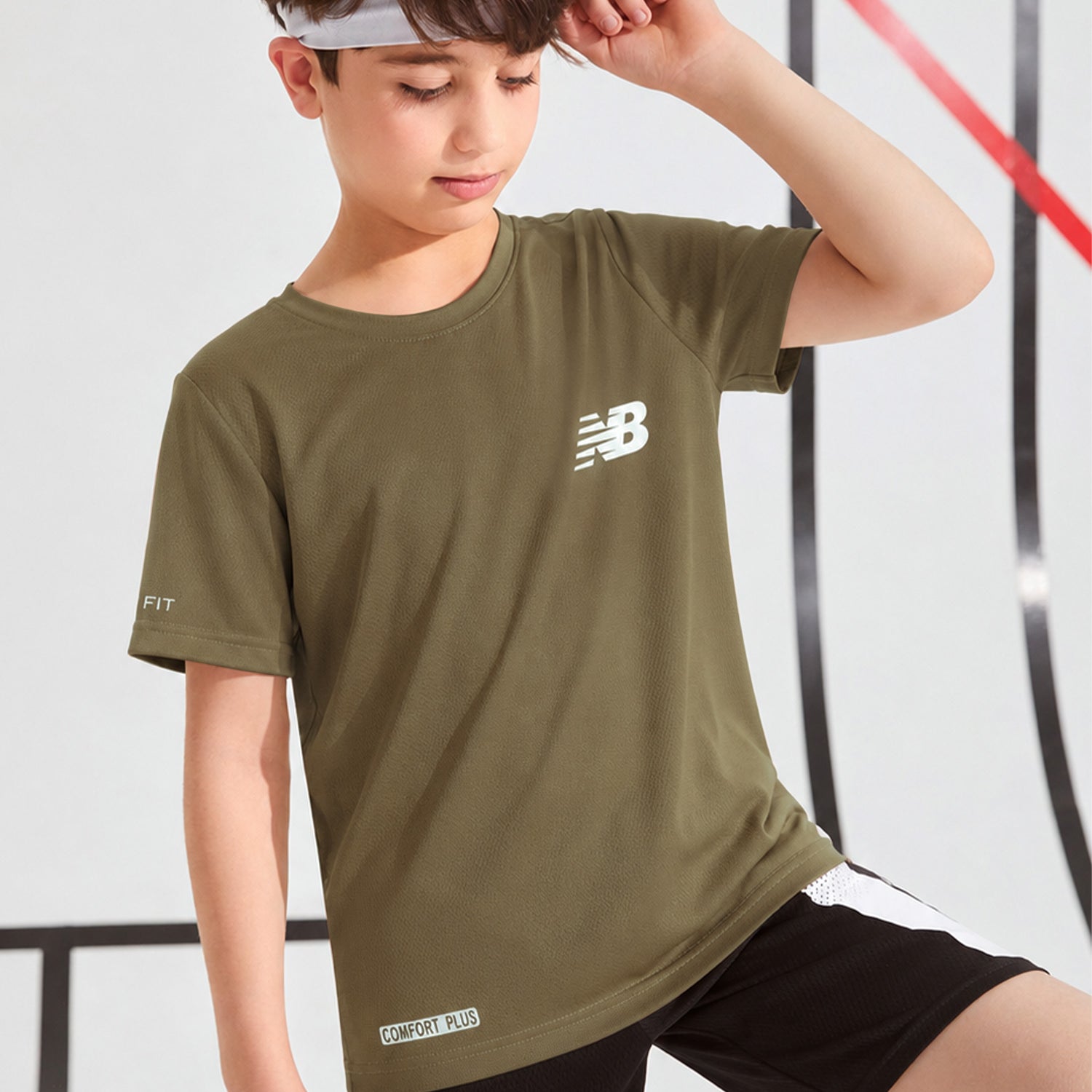 New Blnce Athletic Core Run Kid's Dry-Fit Tee