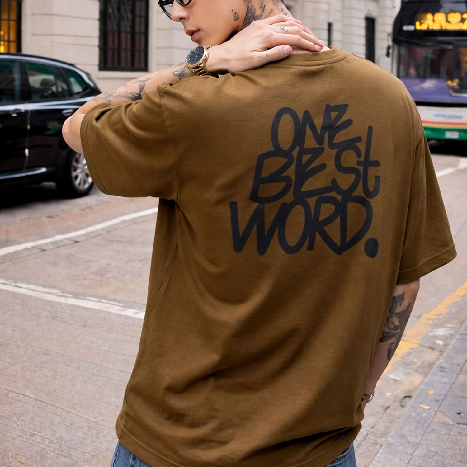 Turbo Bold Culture Men's Oversize Tee