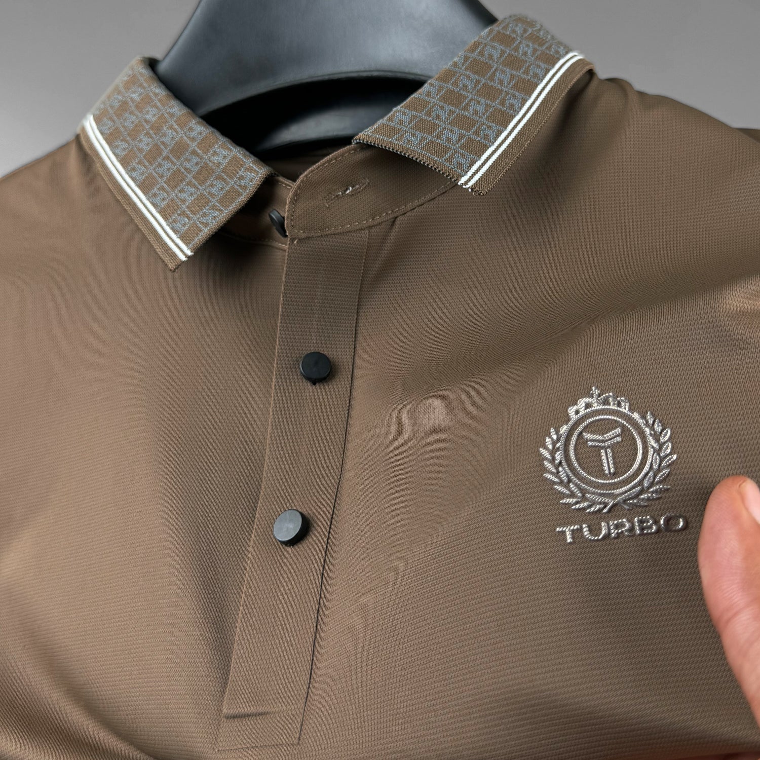 Turbo Vintage Butterfly Crisp Stitchless Men's Polo Shirt