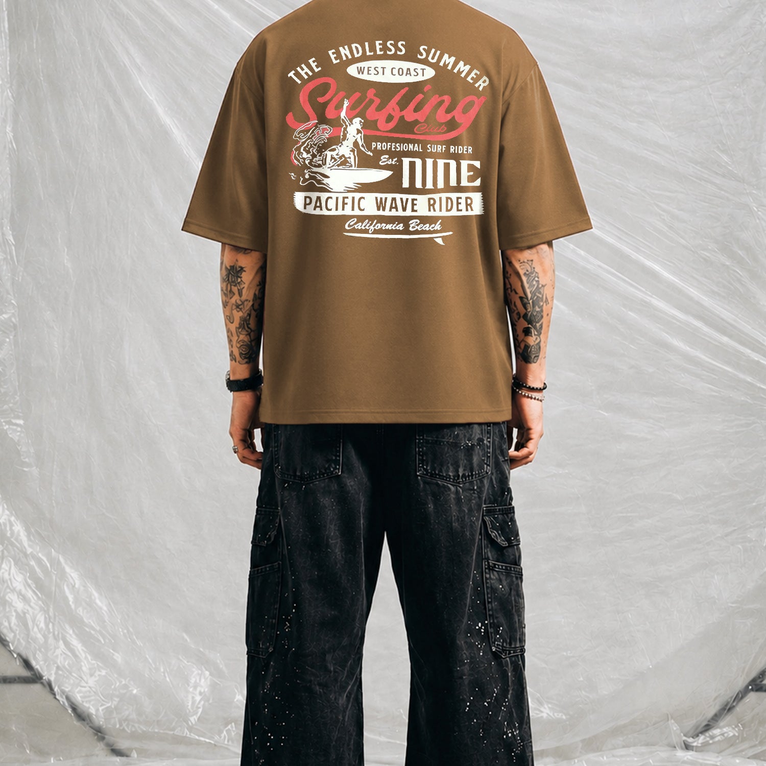 Turbo "Endless Summer" Typography Oversize Tee