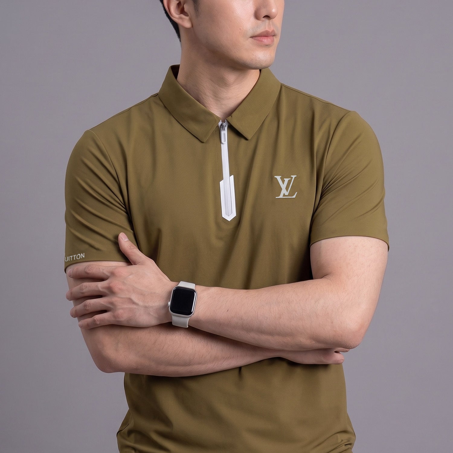 LV High-End Tech Activewear Imp Dry-Fit Polo