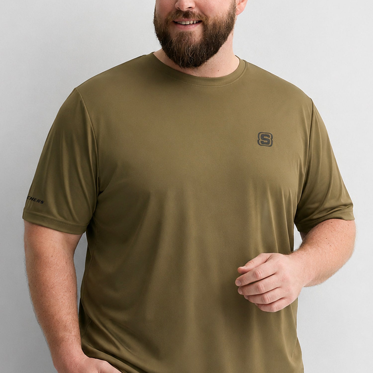 Skchr Activewear Essential Big & Tall Imp Dry-Fit Tee