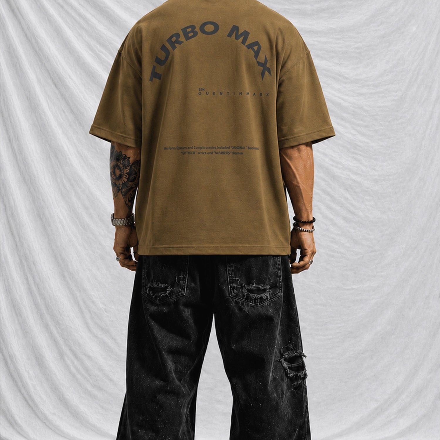Turbo Calm Edge Men's Oversize Tee